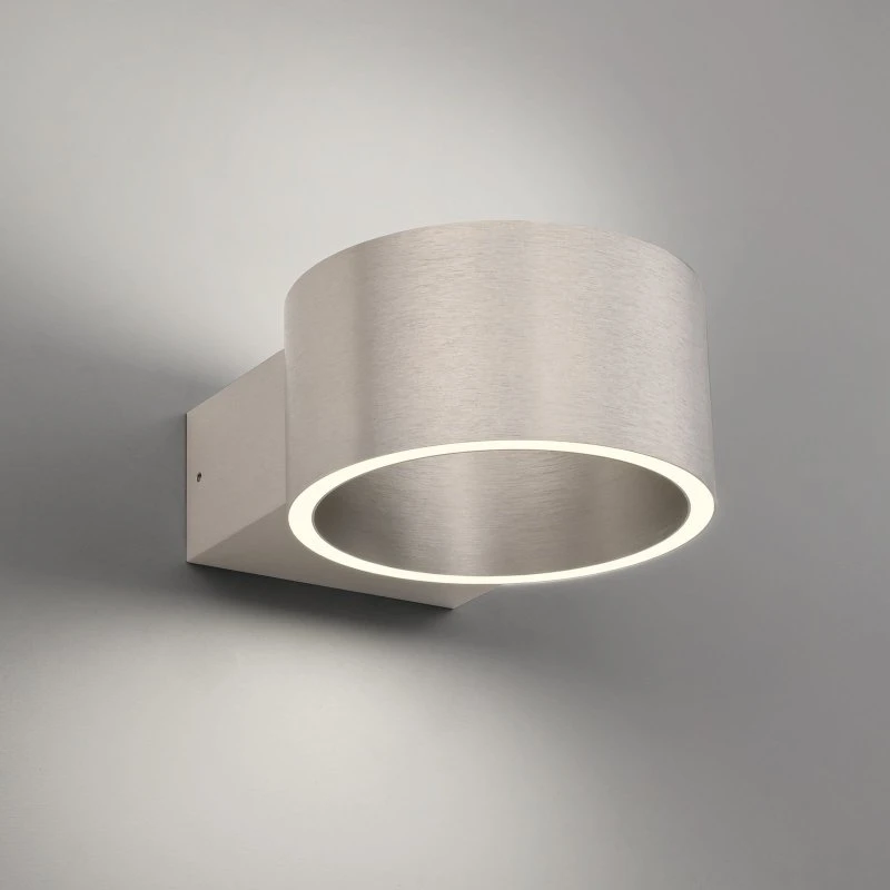 PURE PURE Clipse Kinkiet LED Diamond Ø 15 cm, Aluminium