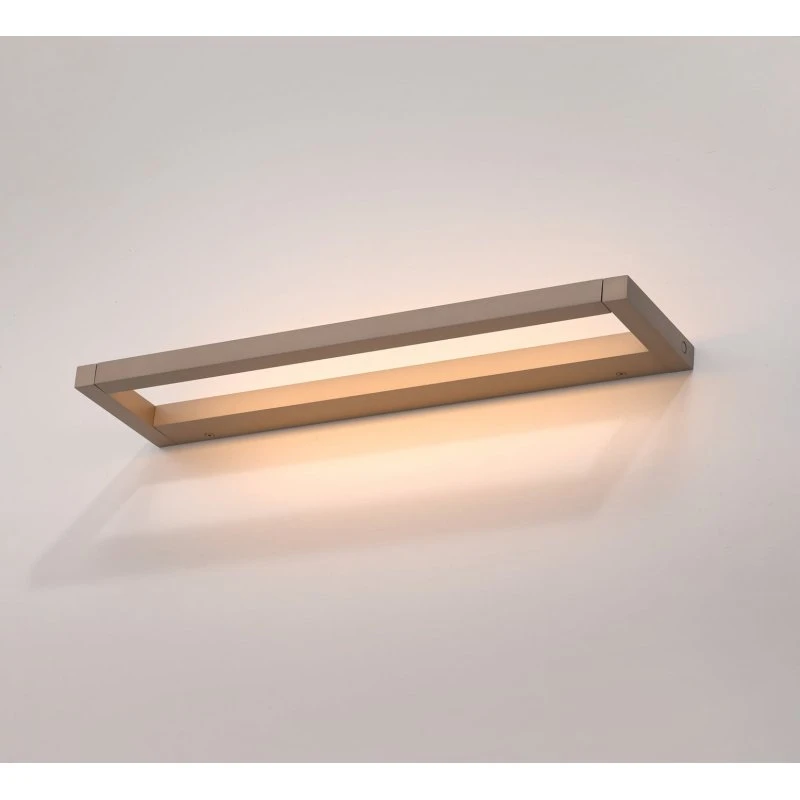 Kinkiet LED PURE Puro, brązowy, 50 cm, aluminium, ściemniacz