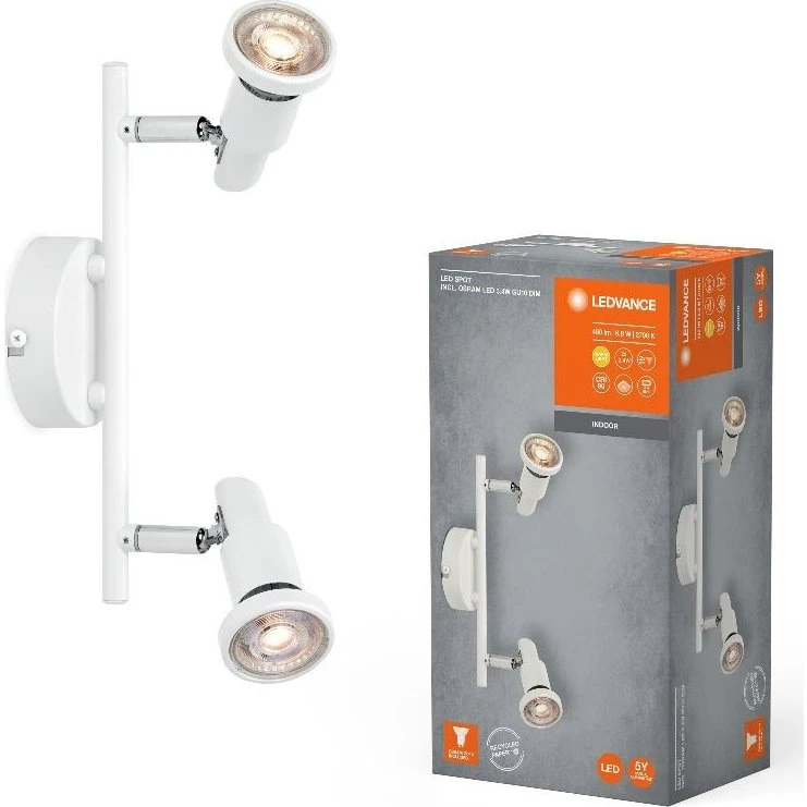 LEDVANCE Oprawa Sufitowa 6,8W 2700K Ciepła Ściemnialna