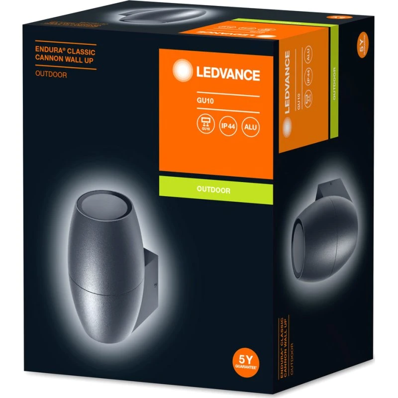 LEDVANCE ENDURA® CANNON GU10 IP44, RAL 7016