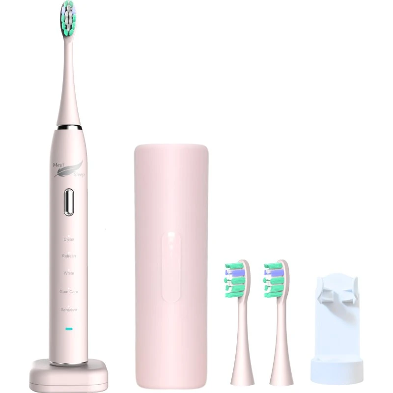 Medi Sleep WS-7007 szczoteczka soniczna czarna 37 tys. drgań z etui