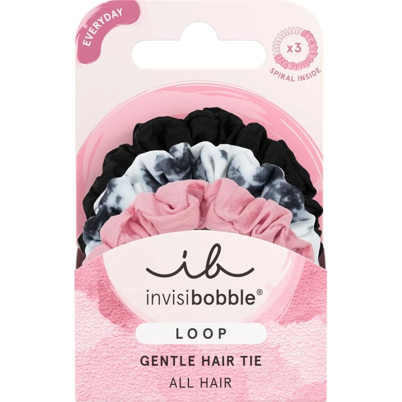 Invisibobble Loop Everyday Gentle Hair Tie, 3 sztuki
