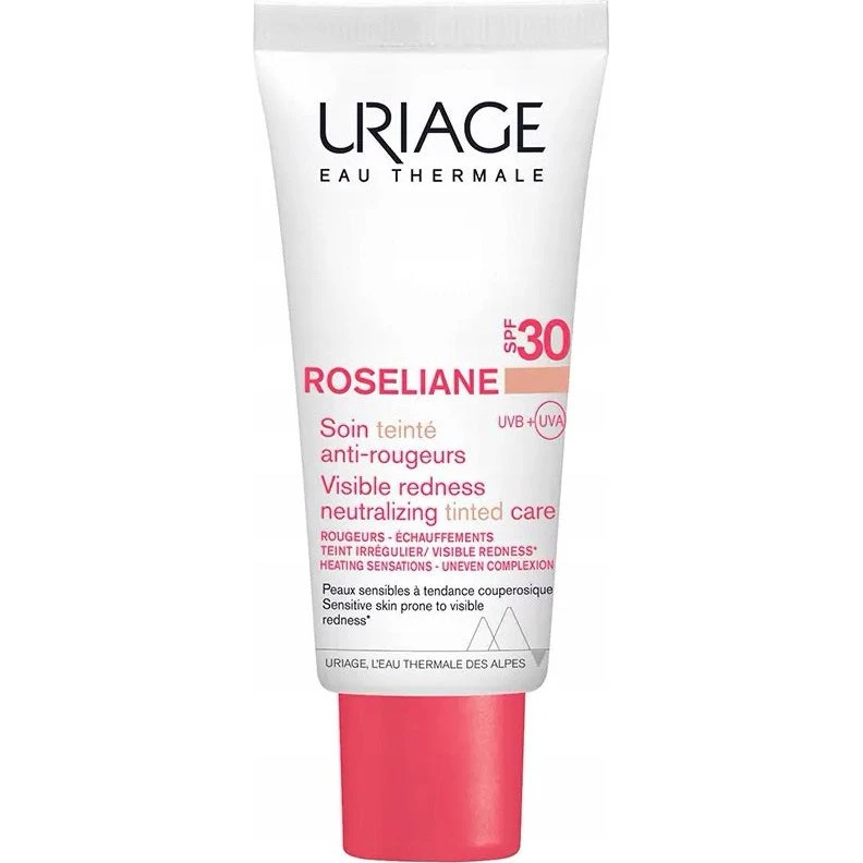 URIAGE Roseliane Krem CC SPF30 do cery naczynkowej Medium 40ml