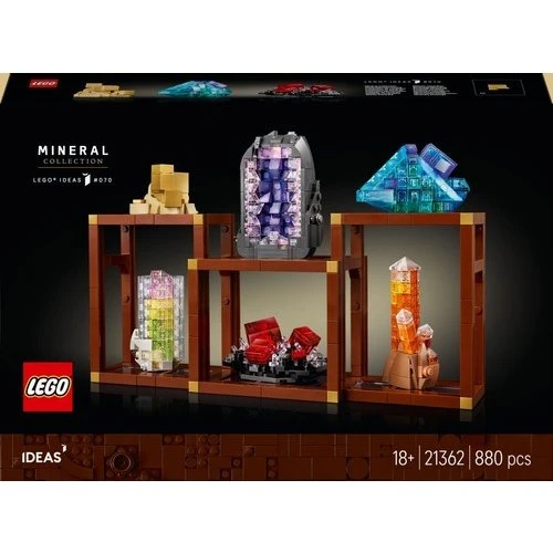 LEGO Ideas Kolekcja minerałów 21362