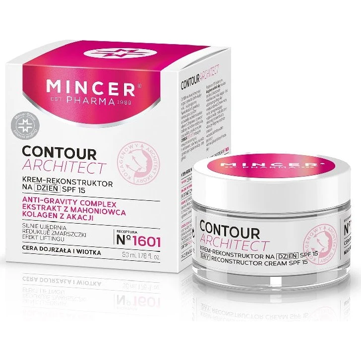 Mincer Pharma Contour Architect krem-rekonstruktor SPF15 50ml