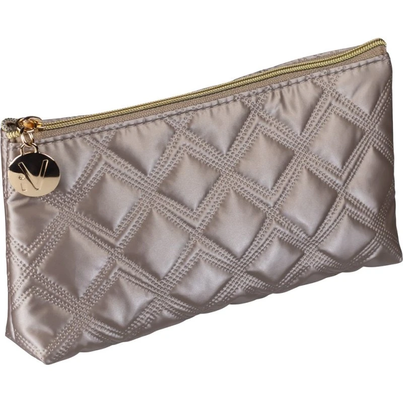 Inter Vion Gold & Black kosmetyczka pikowana złota