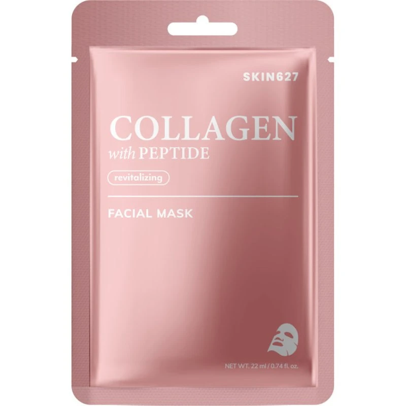 SKIN627 Collagen with Peptide rewitalizująca maska w płachcie 22ml
