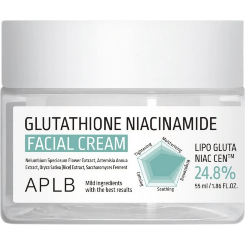 APLB Glutathione Niacinamide Facial Cream, 55 ml