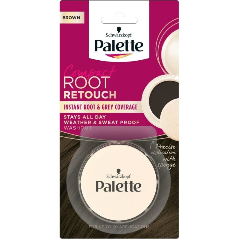 Schwarzkopf Palette Root Retouch Korektor do odrostów Brąz 3g