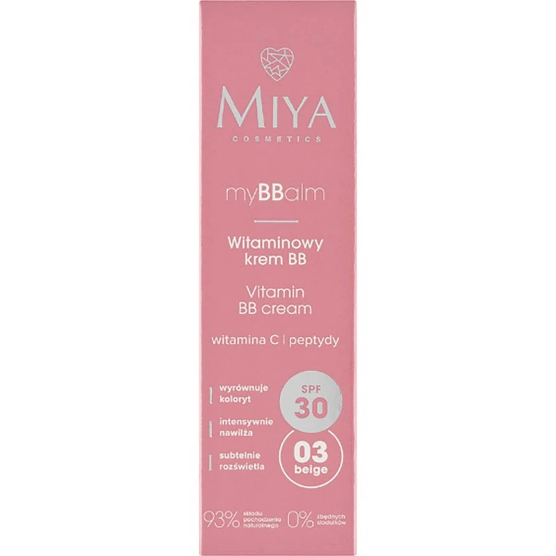 Miya myBBcream Vitamin BB Cream SPF30 03 Beige 30ml