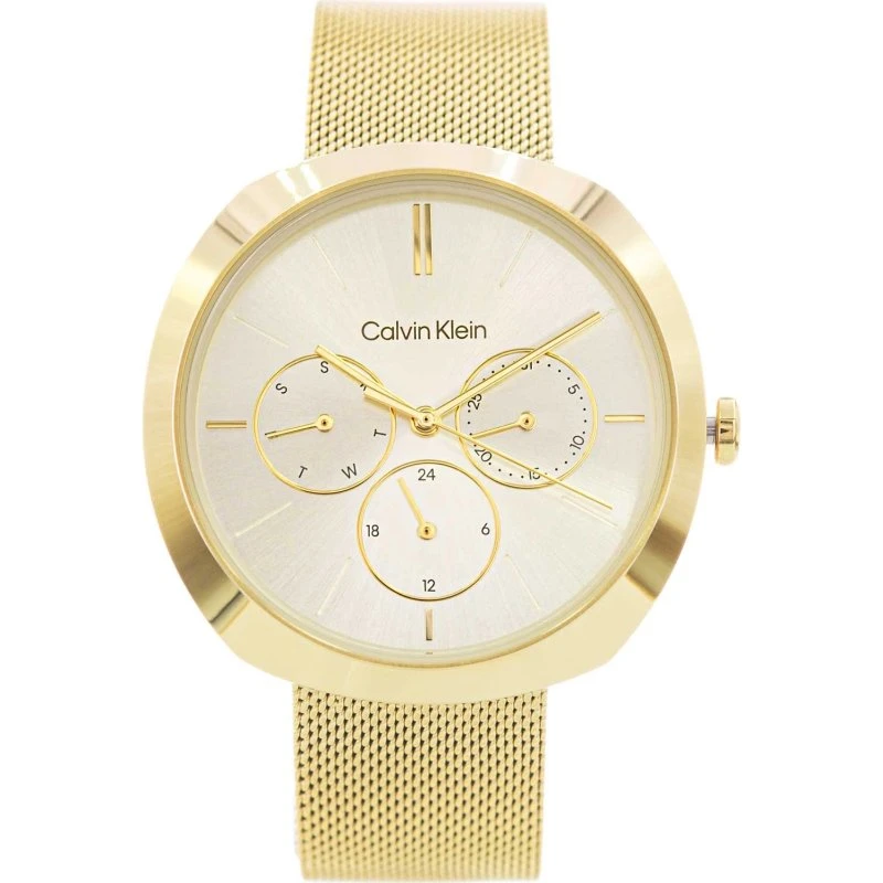 Zegarek Calvin Klein Women 25200339 Złoty Stal Nierdzewna