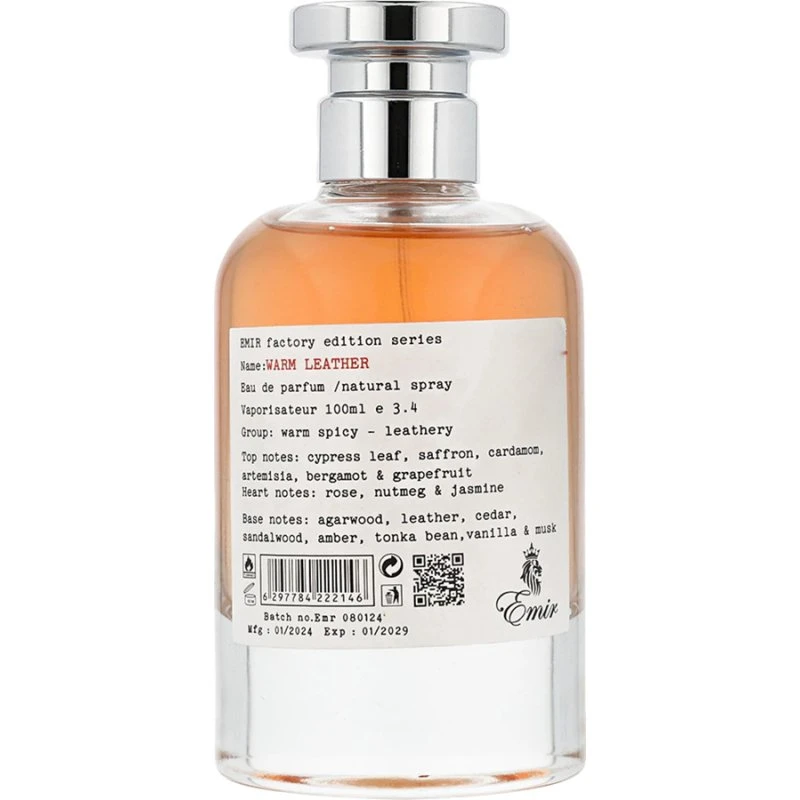 Emir Warm Leather Factory Edition Eau de Parfum 100 ml