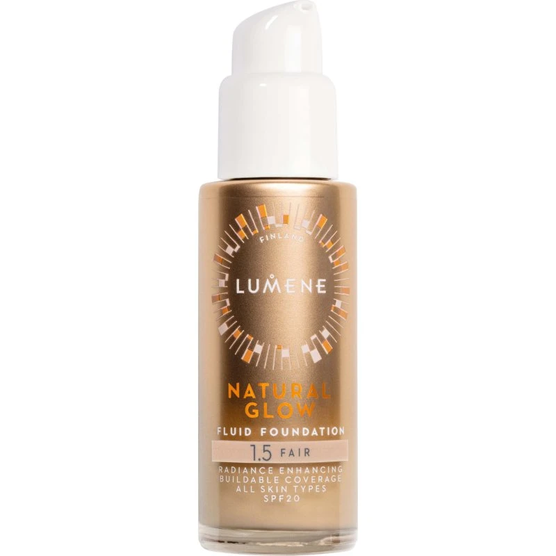 Lumene Natural Glow Fluid Foundation SPF20 1.5 Fair