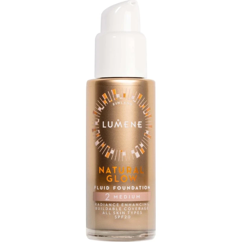 Lumene Natural Glow Fluid Foundation SPF20 2 Medium