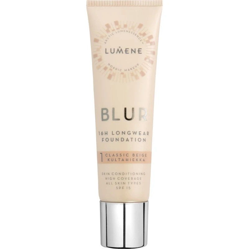 Lumene Blur 16H Longwear Foundation 1 Classic Beige