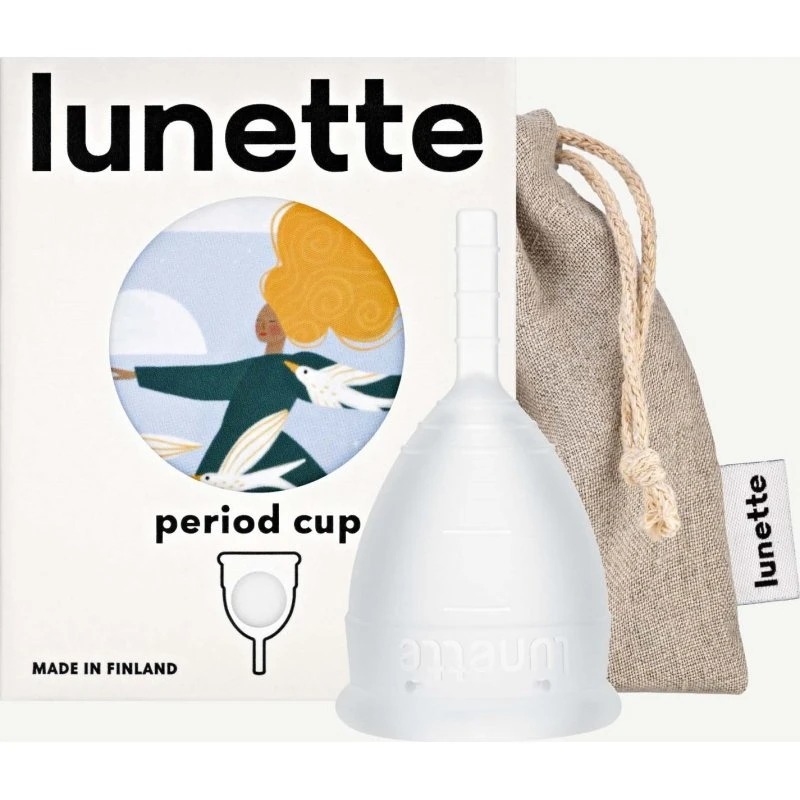 Lunette Kubeczek Menstruacyjny Model 1 Clear - Rozmiar 1