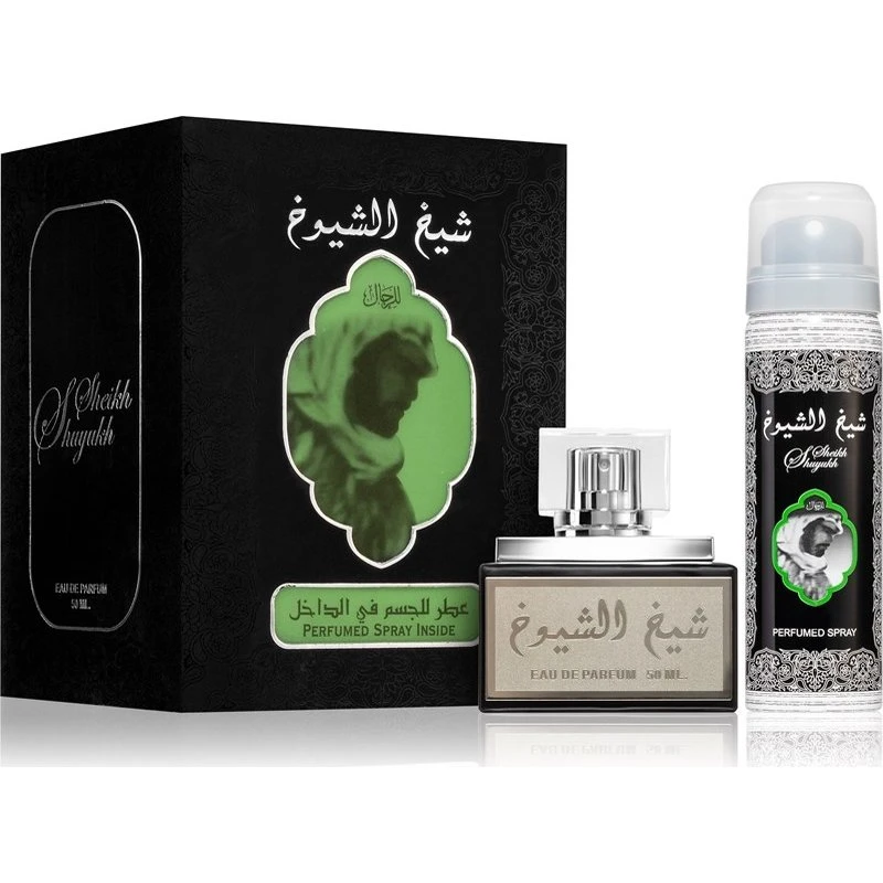 Lattafa Sheikh Al Shuyukh Zestaw Perfumy 50ml + Dezodorant 50ml
