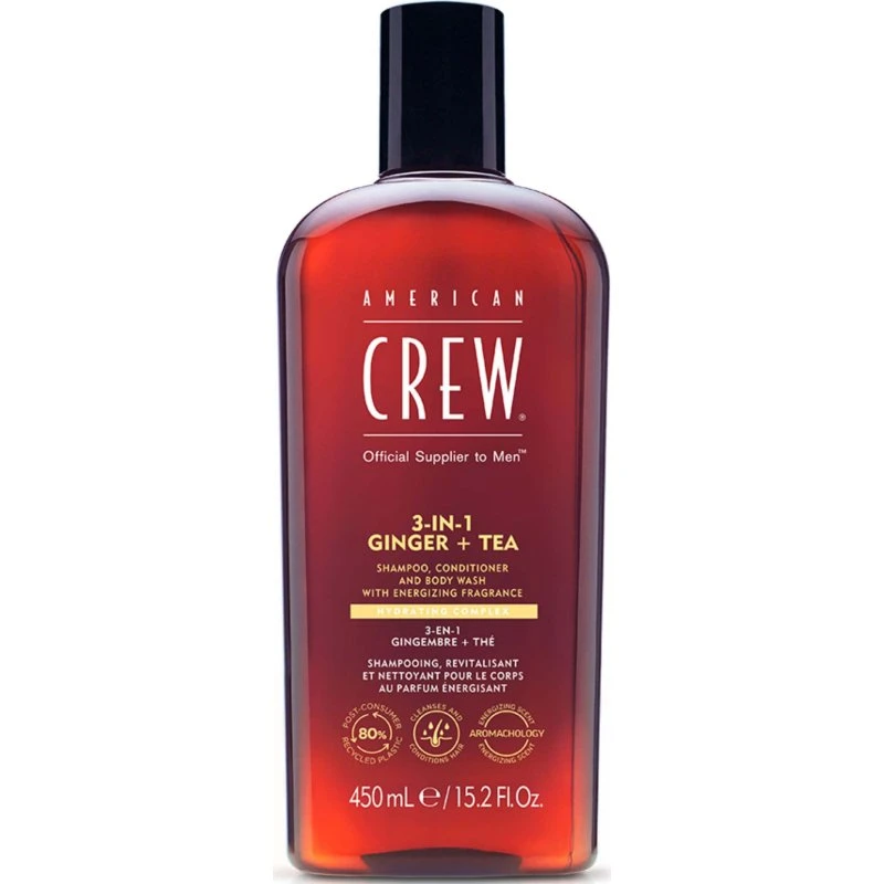 American Crew Hair & Body 3-in-1 Ginger + Tea