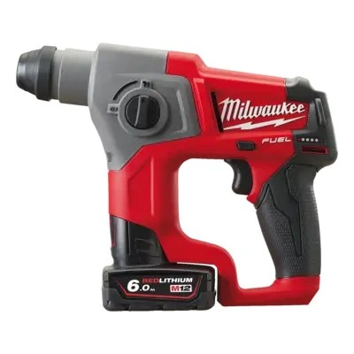 Milwaukee M12 FUEL SDS-Plus 1.1J, bezszczotkowy, z akumulatorami