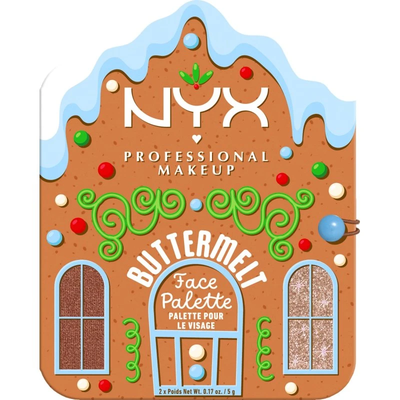 NYX Professional Makeup Buttermelt Face Palette 02 Deep