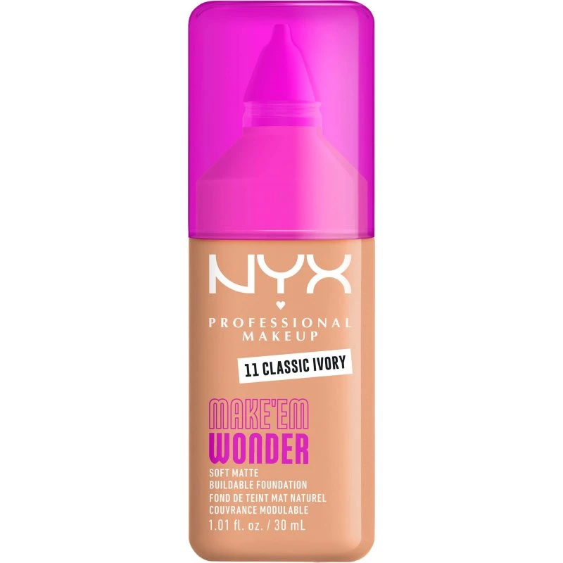 NYX Professional Makeup Make Em Wonder Foundation 11 Classic Ivory