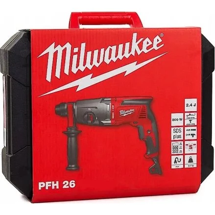 Milwaukee PFH 26 Młotowiertarka SDS-Plus 2.4J 725W