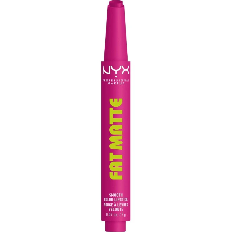 NYX Professional Makeup Fat Matte Slick Click Lip Balm 13 Fluffy Fuchsia