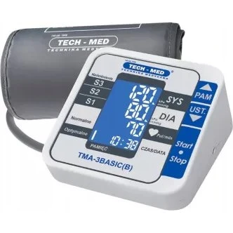 TECH-MED TMA-3BASIC ciśnieniomierz naramienny (wykrywanie arytmii)