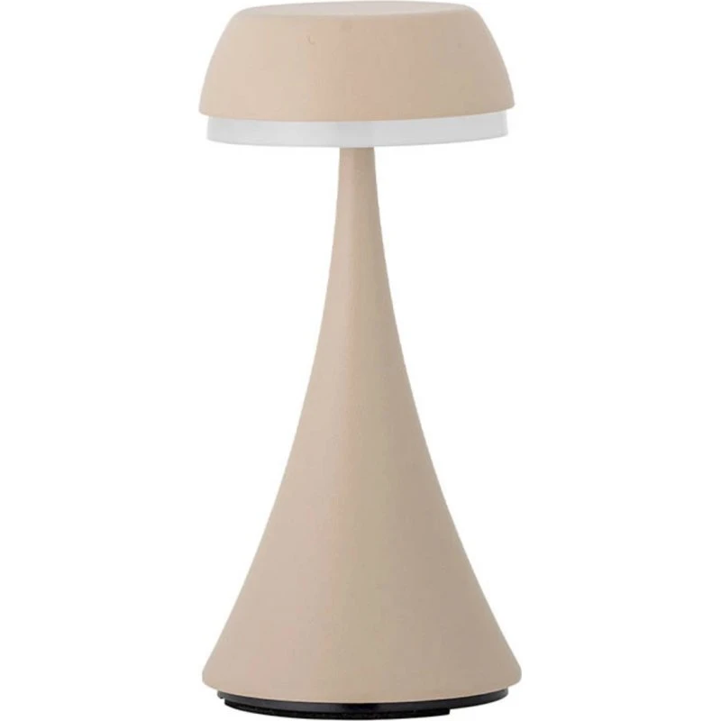 Bloomingville Pepple Lampa Stołowa Bezprzewodowa Beżowa 17,5 cm