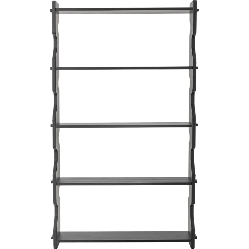 Bloomingville Savoya Regał Drewniany 140 cm Czarny