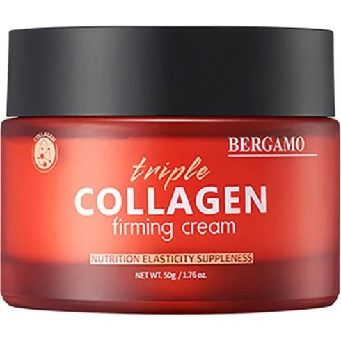 BERGAMO Triple Collagen Firming Cream, 50g - Krem ujędrniający