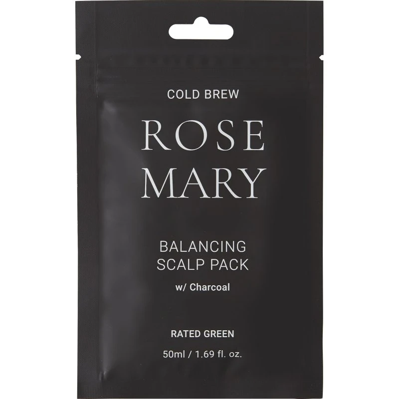 Rated Green Rosemary Scalp Pack Cold Brew Charcoal 50 ml