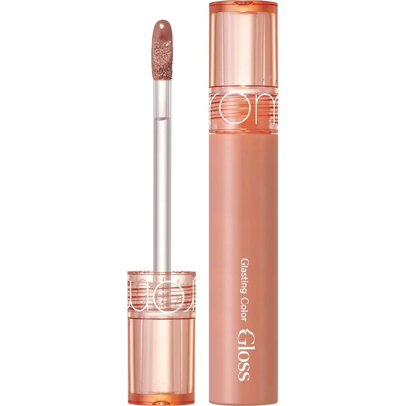 rom&nd Glasting Color Gloss 02 Nutty Vague - Błyszczyk do ust 4g