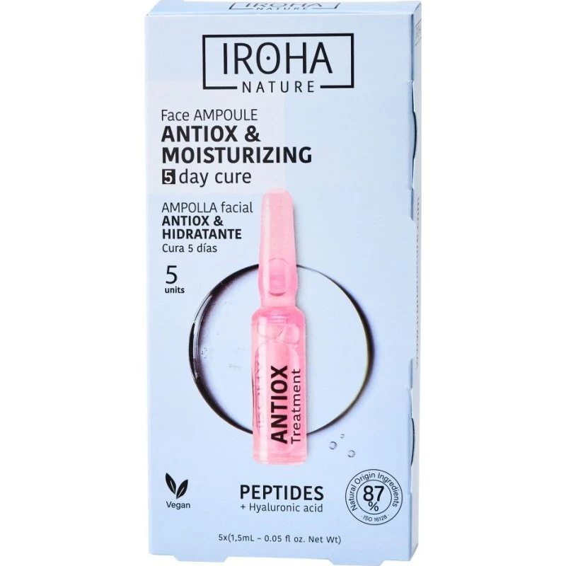 IROHA nature Peptides Antiox Face Ampoule 5x1.5ml