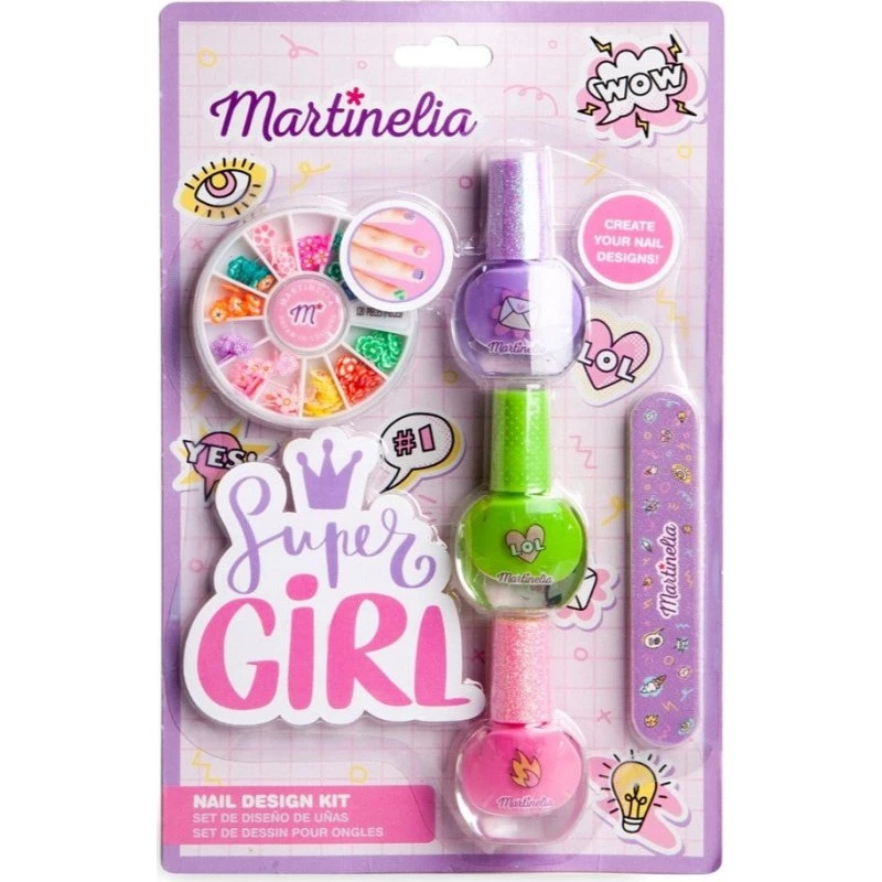 Martinelia Super Girl Zestaw do Stylizacji Paznokci