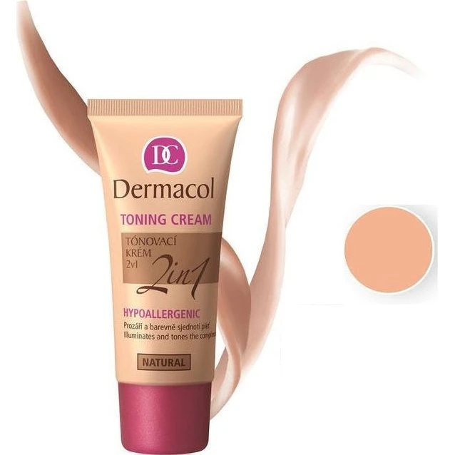 Dermacol Toning Cream 2in1 Hypoallergenic Krem i Podkład Natural 30ml