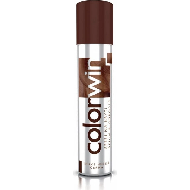 Colorwin Spray do retuszu odrostów Ciemny Brąz
