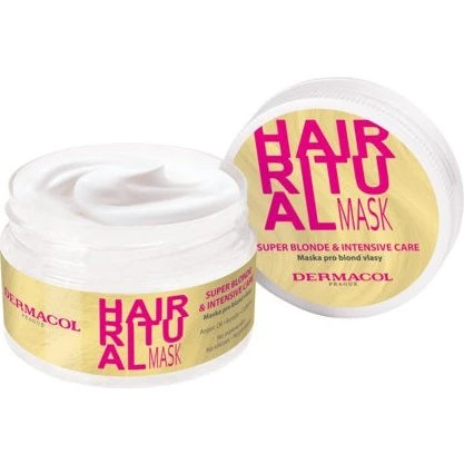 Dermacol Hair Ritual Mask Super Blonde & Intensive Care 200ml