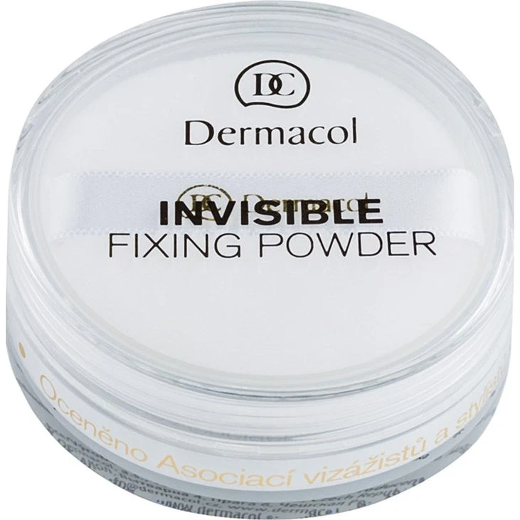 Dermacol Invisible Fixing Powder Transparentny White 13g