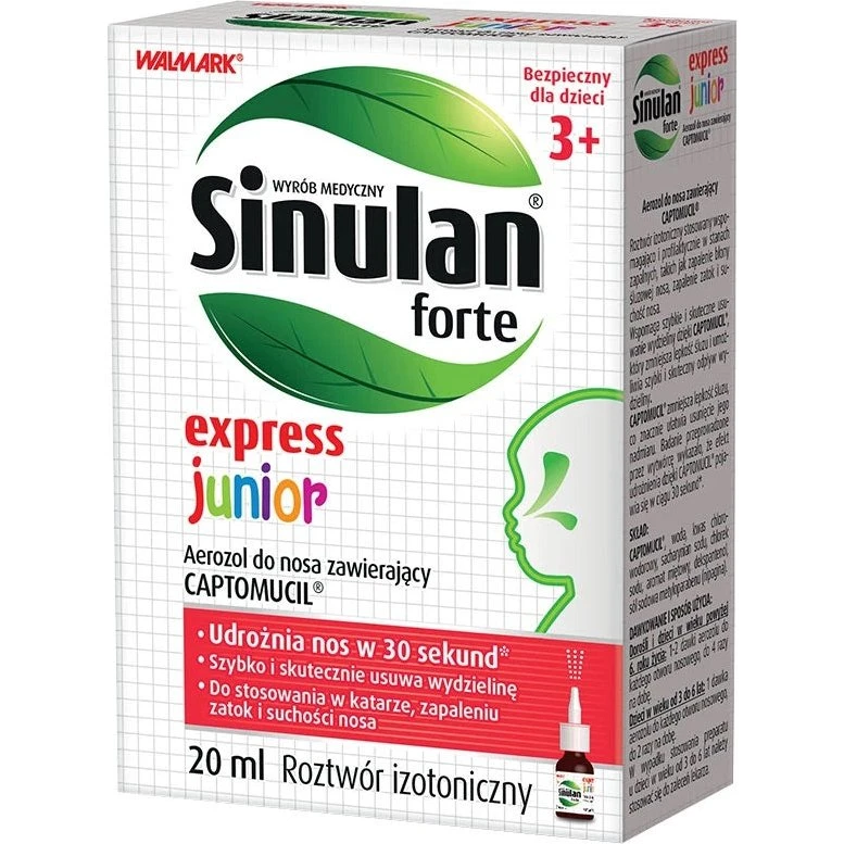 Sinulan Express Forte Junior aerozol do nosa 20ml