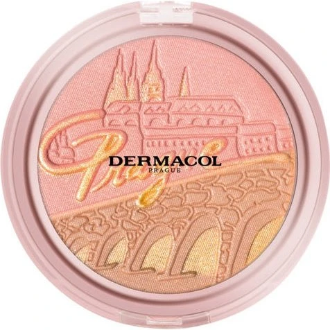 Dermacol Puder brązujący, rozświetlający i róż z blaskiem 10.5g