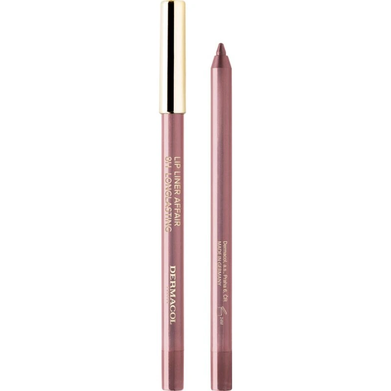 Dermacol 8H Lip Liner Affair kremowa kredka do ust, kolor 6