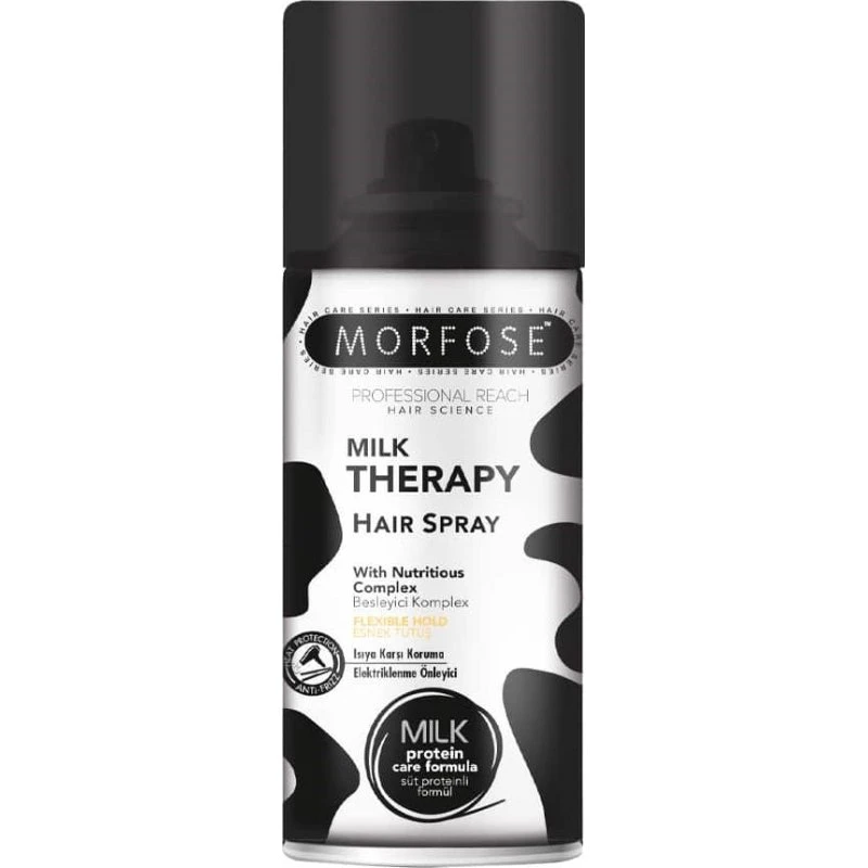 Morfose Milk Therapy Hair Spray Flexible Hold 75ml