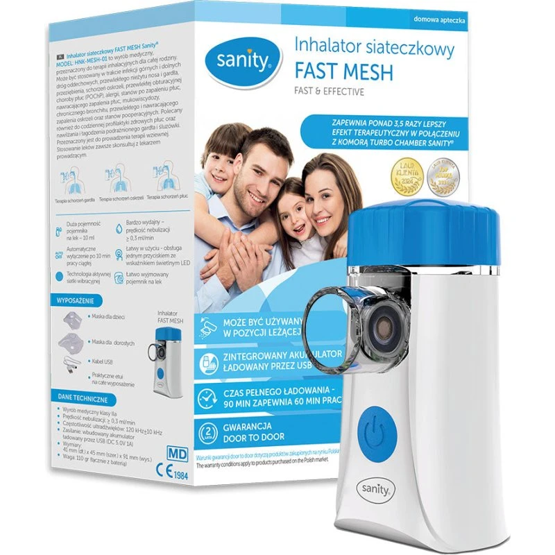Sanity Fast Mesh HNK-MESH-01 - Inhalator siateczkowy