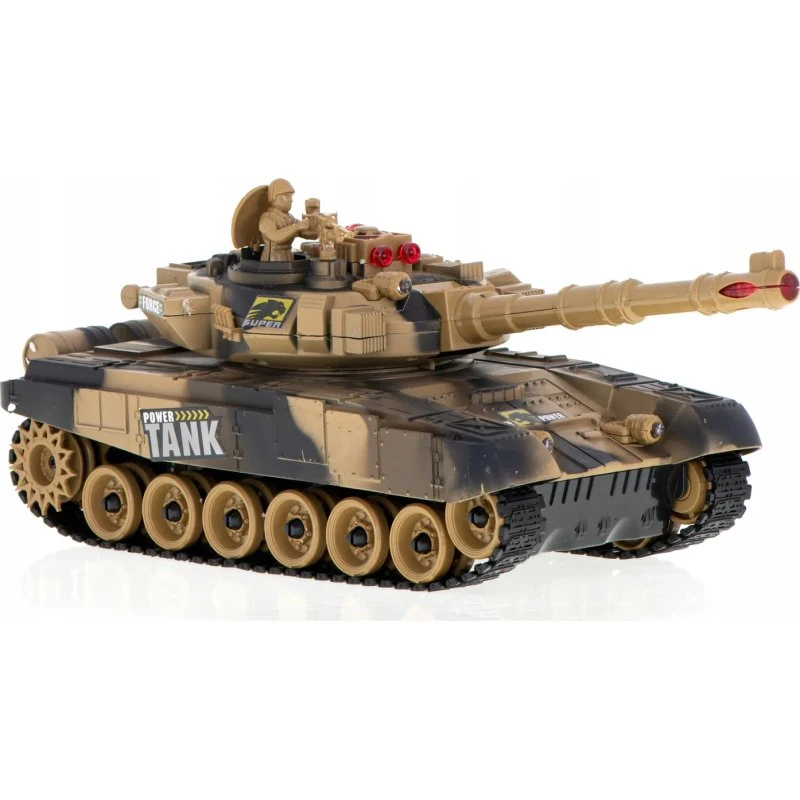 Brother Toys Czołg RC Big War Tank 9995 2.4 GHz piaskowy