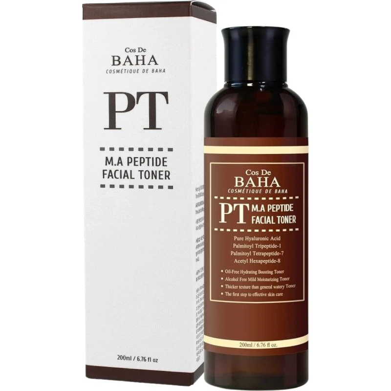 COS DE BAHA PT M.A Peptide Facial Toner, 200 ml