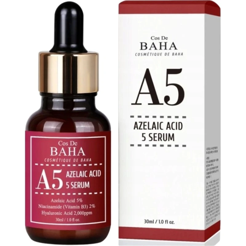 COS DE BAHA A5 Azelaic Acid 5% Serum, 30 ml