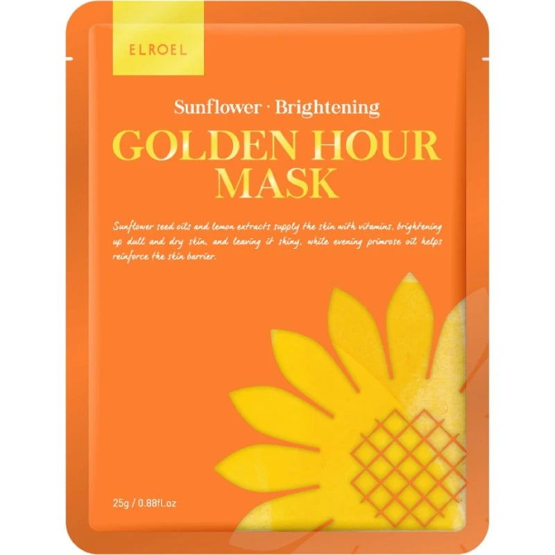 Elroel Golden Hour Mask rozjaśniająca Sunflower 25g