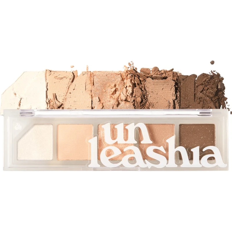 UNLEASHIA Mood Shower Face Palette No.3 Nude Shower, 4 g