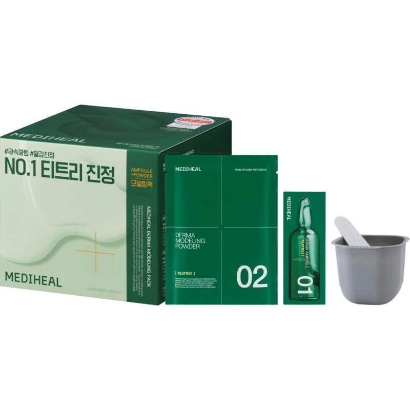 Mediheal Derma Modeling Pack Teatree Calming 2 Step